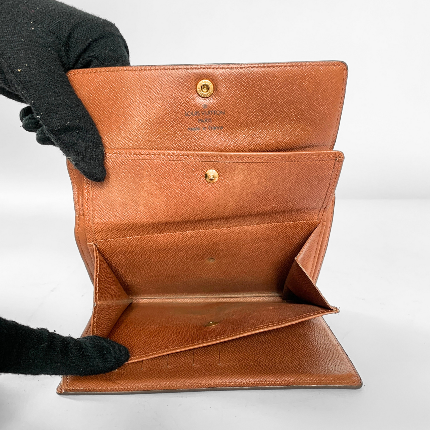 Louis Vuitton Internationale Geldbörse, groß, Monogramm-Canvas