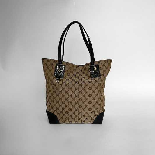 Gucci Gucci Shopper Płótno z monogramem - Torby na ramię - Etoile Luxury Vintage