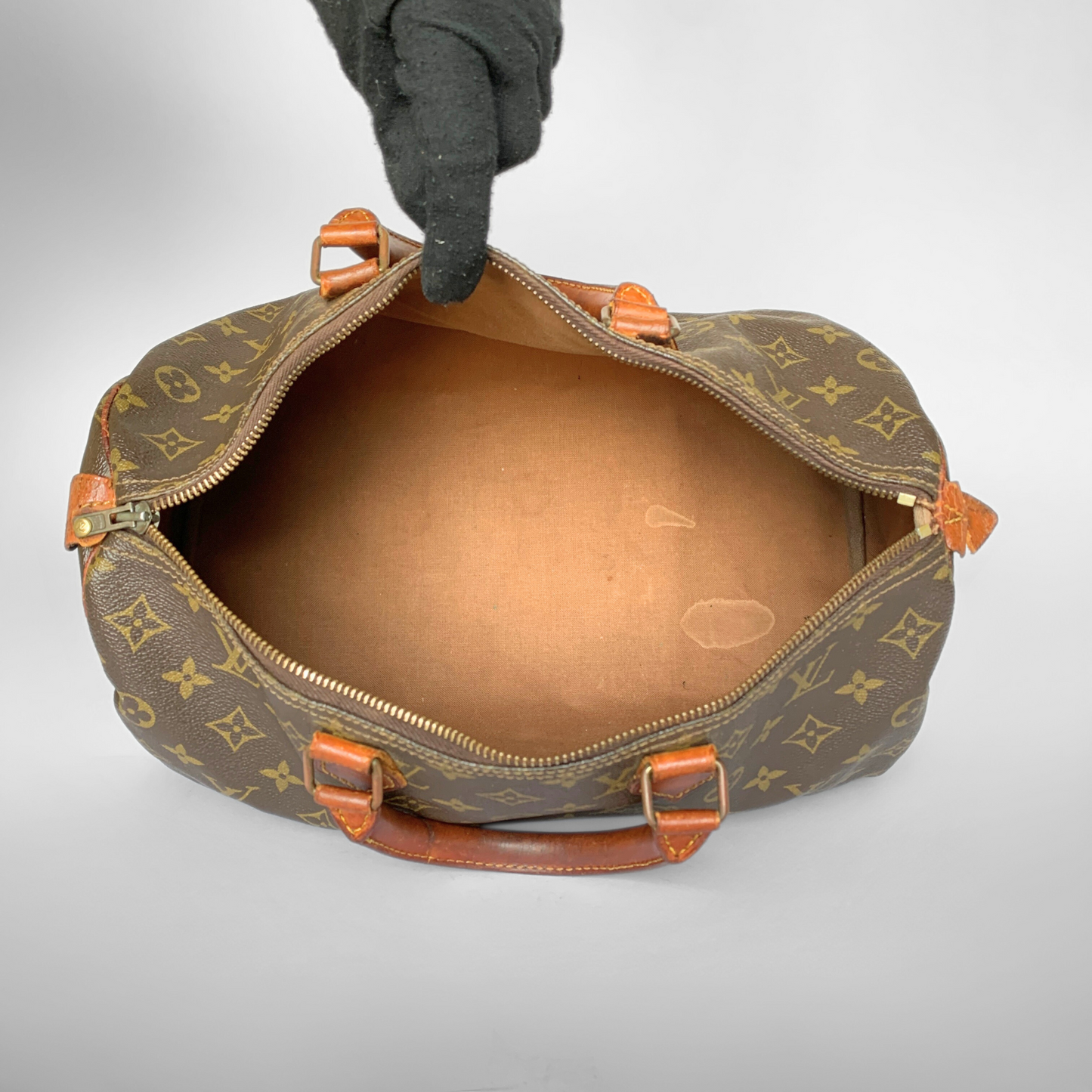 Louis Vuitton Speedy 35 monogramas de lona