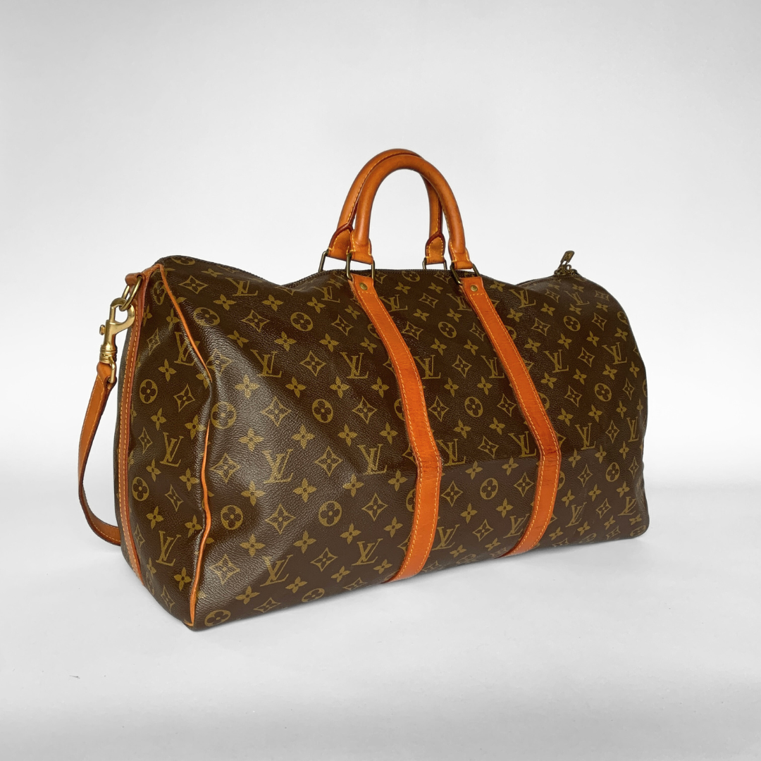 Louis Vuitton Keepall 50 Bandouliere Monogramm Leinwand l Etoile de Saint Honore