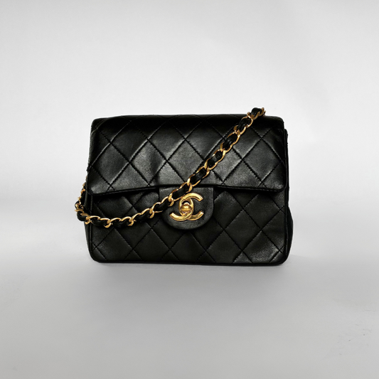 Chanel Classic Flap Bag Mini Lambskin Leather