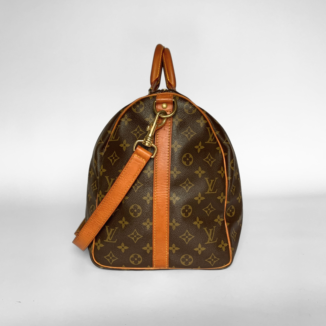 Louis Vuitton Louis Vuitton Keepall 50 Bandouli&egrave;re Monogram Canvas - Handbags - Etoile Luxury Vintage