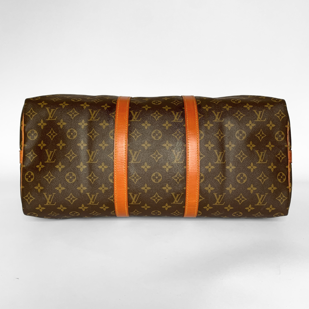 Louis Vuitton Louis Vuitton Keepall 50 Bandouli&egrave;re Monogram Canvas - Handbags - Etoile Luxury Vintage