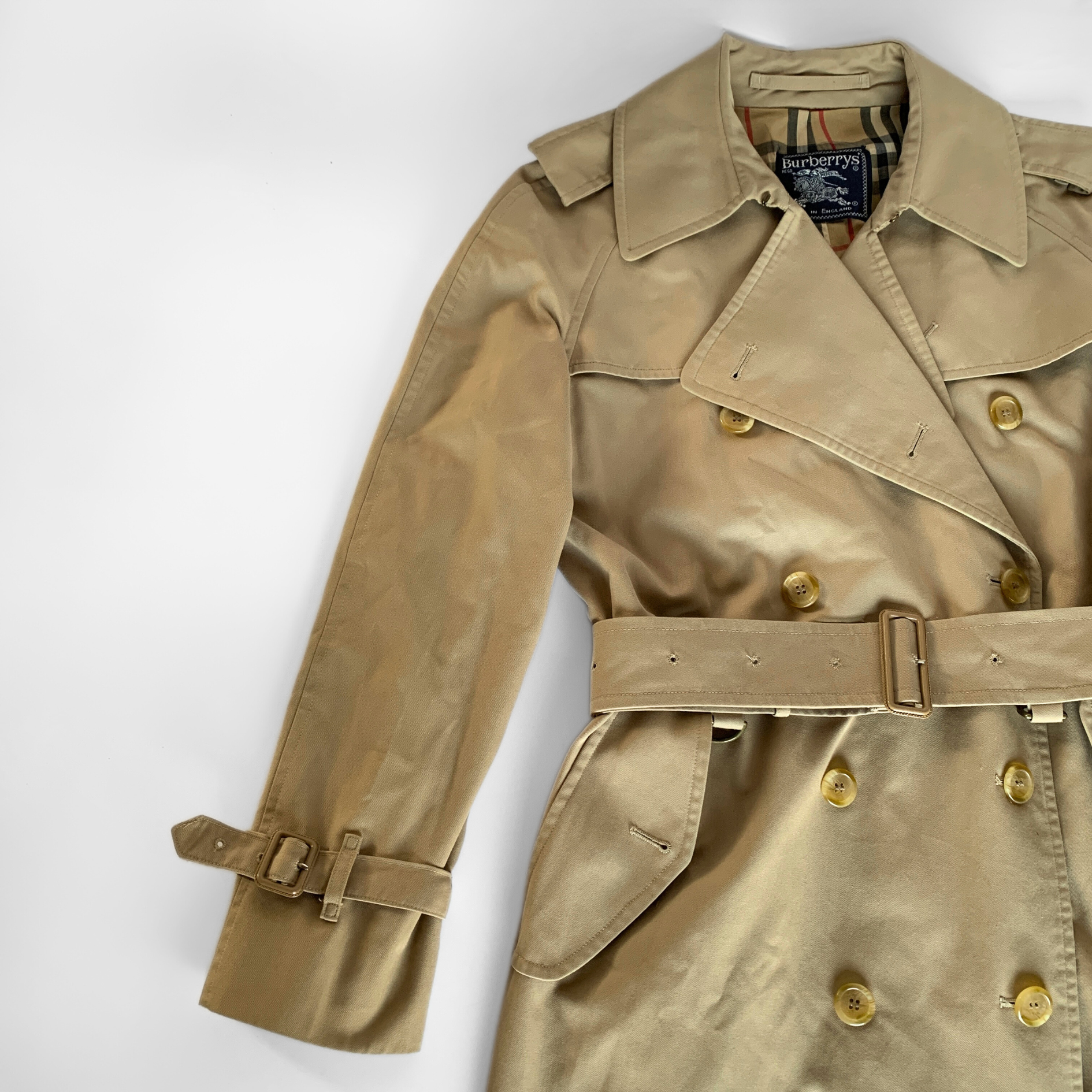 Burberry Burberry Trench Coat Cotton - Clothing - Etoile Luxury Vintage