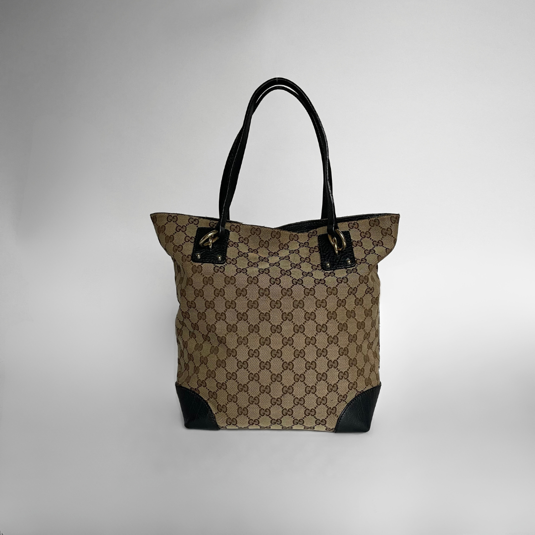 Gucci Gucci Shopper Monogram Canvas - Skuldertasker - Etoile Luxury Vintage