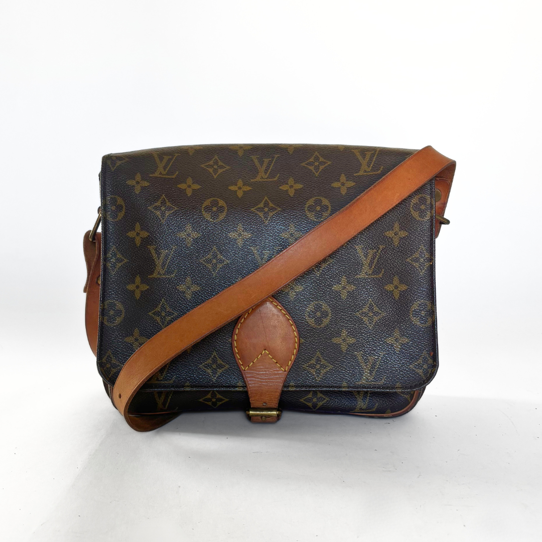 Louis Vuitton Cartouchière MM Monogram lærred