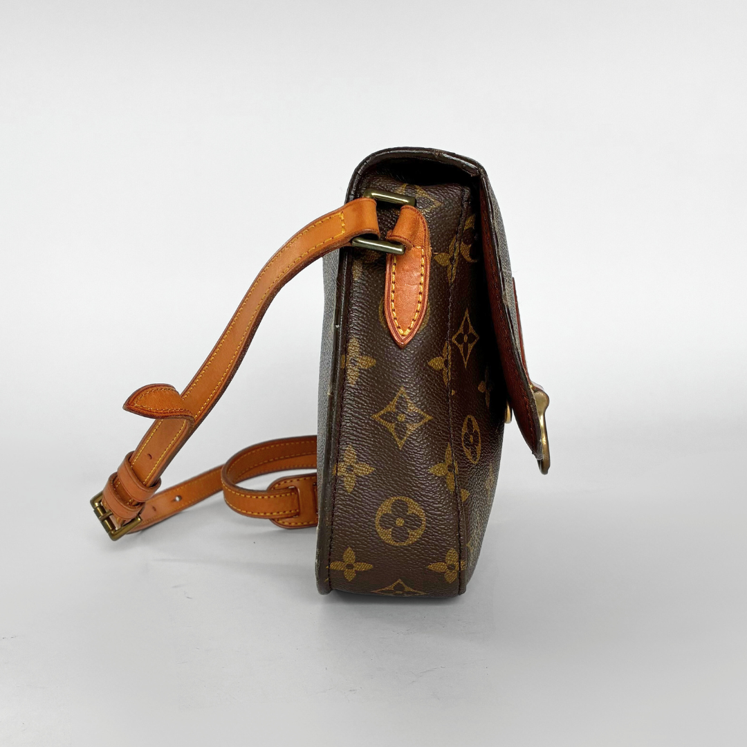 Louis Vuitton Saint Cloud MM en lienzo con monograma