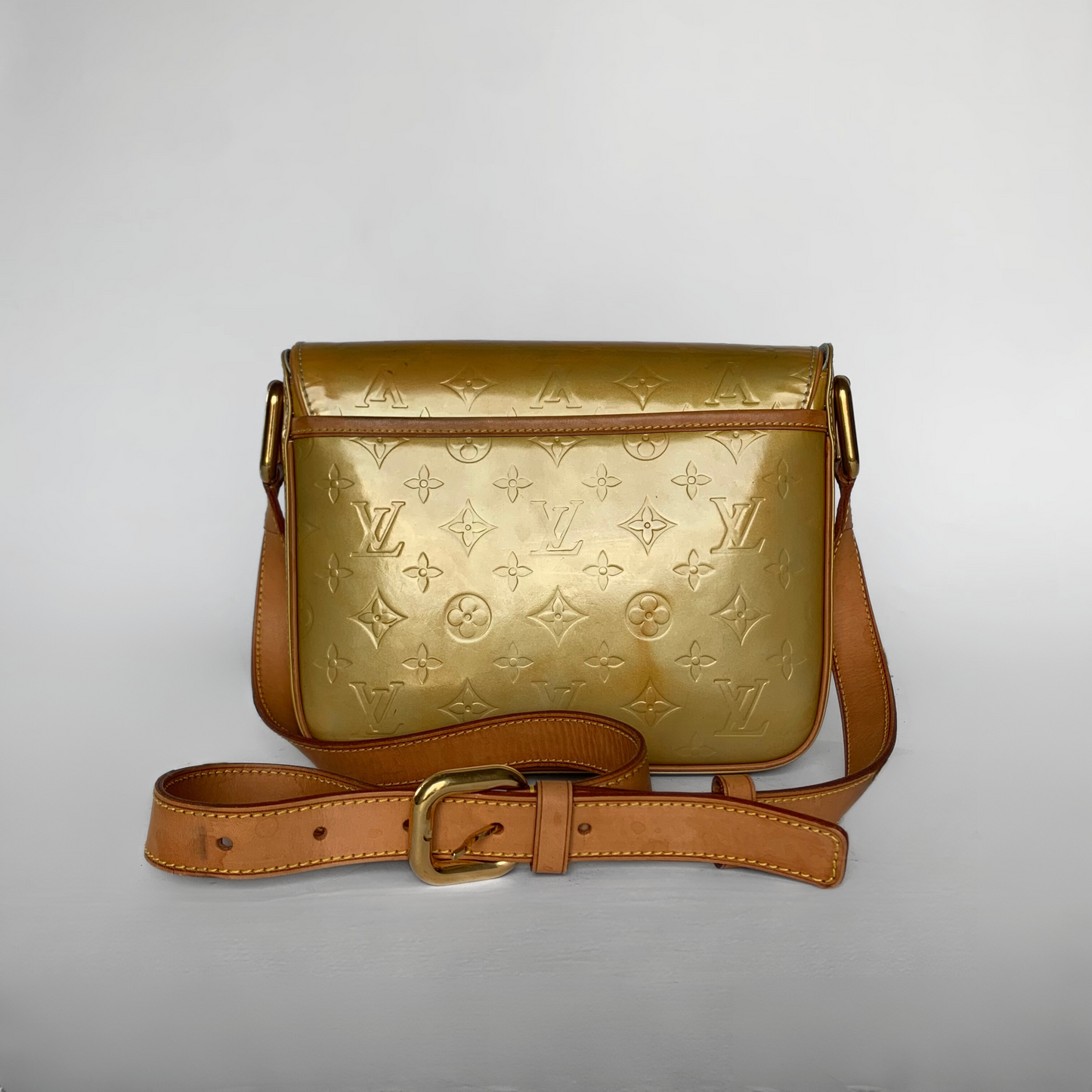 Louis Vuitton Louis Vuitton Christie GM Vernis Leder - Umhängetaschen - Etoile Luxury Vintage