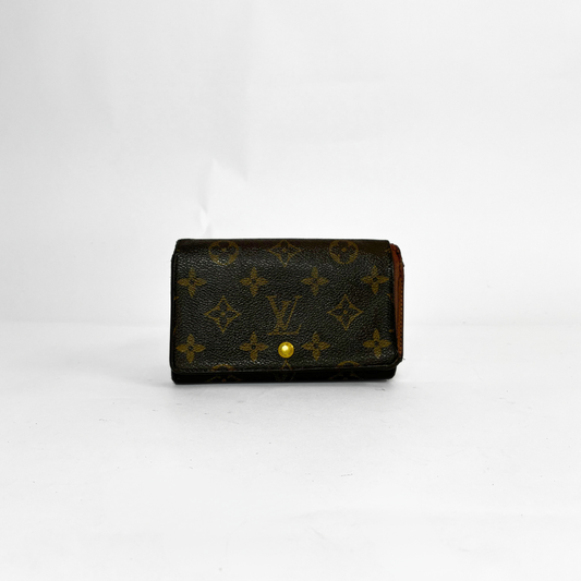 Louis Vuitton Mittelgroße Geldbörse aus Canvas mit Monogramm