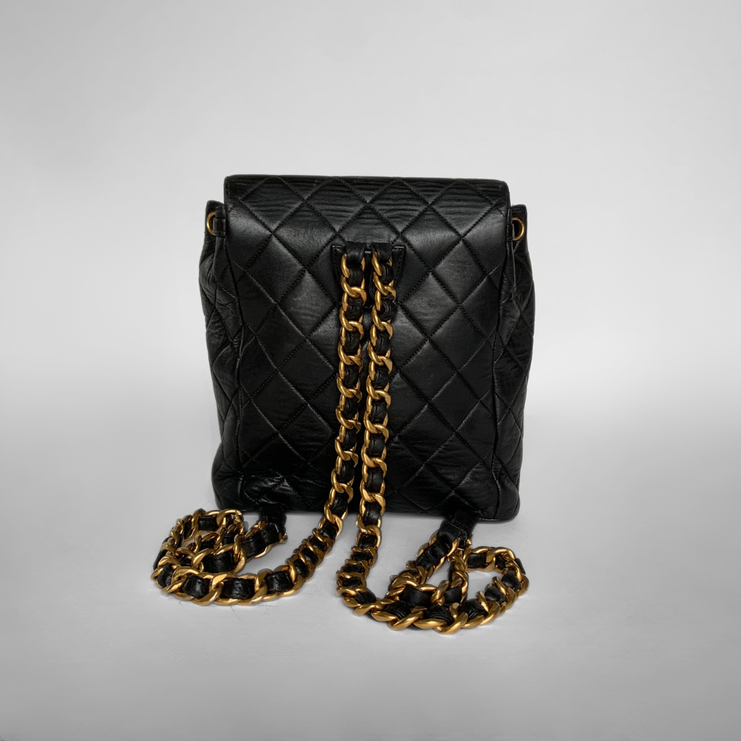 Chanel Chanel Duma Rygsæk Lambskin Leather - Rygsække - Etoile Luxury Vintage