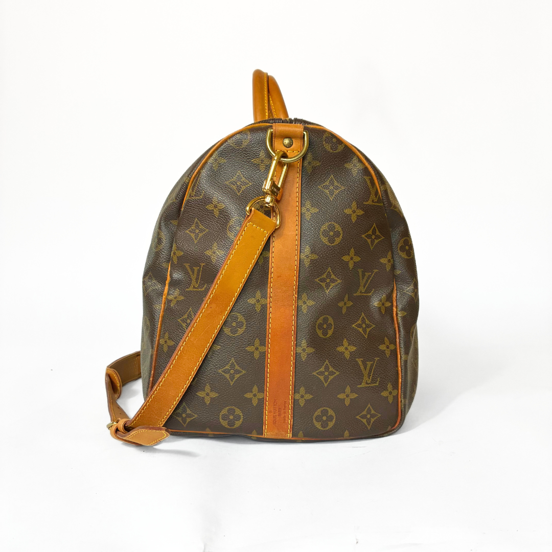 Louis Vuitton Keepall 50 Bandoulière Monogram Canvas