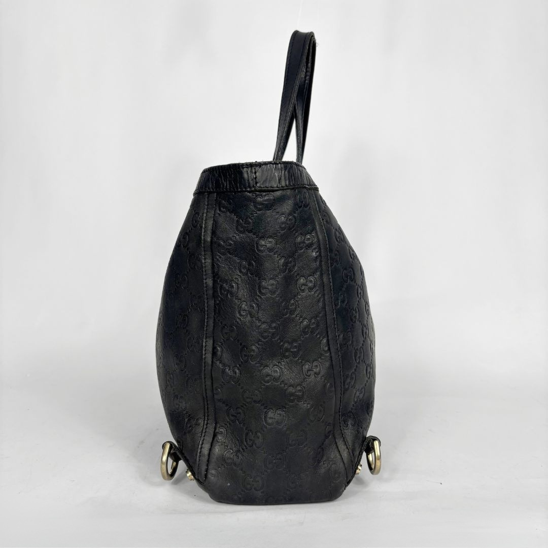 Gucci Sort læder, to sider vendbar