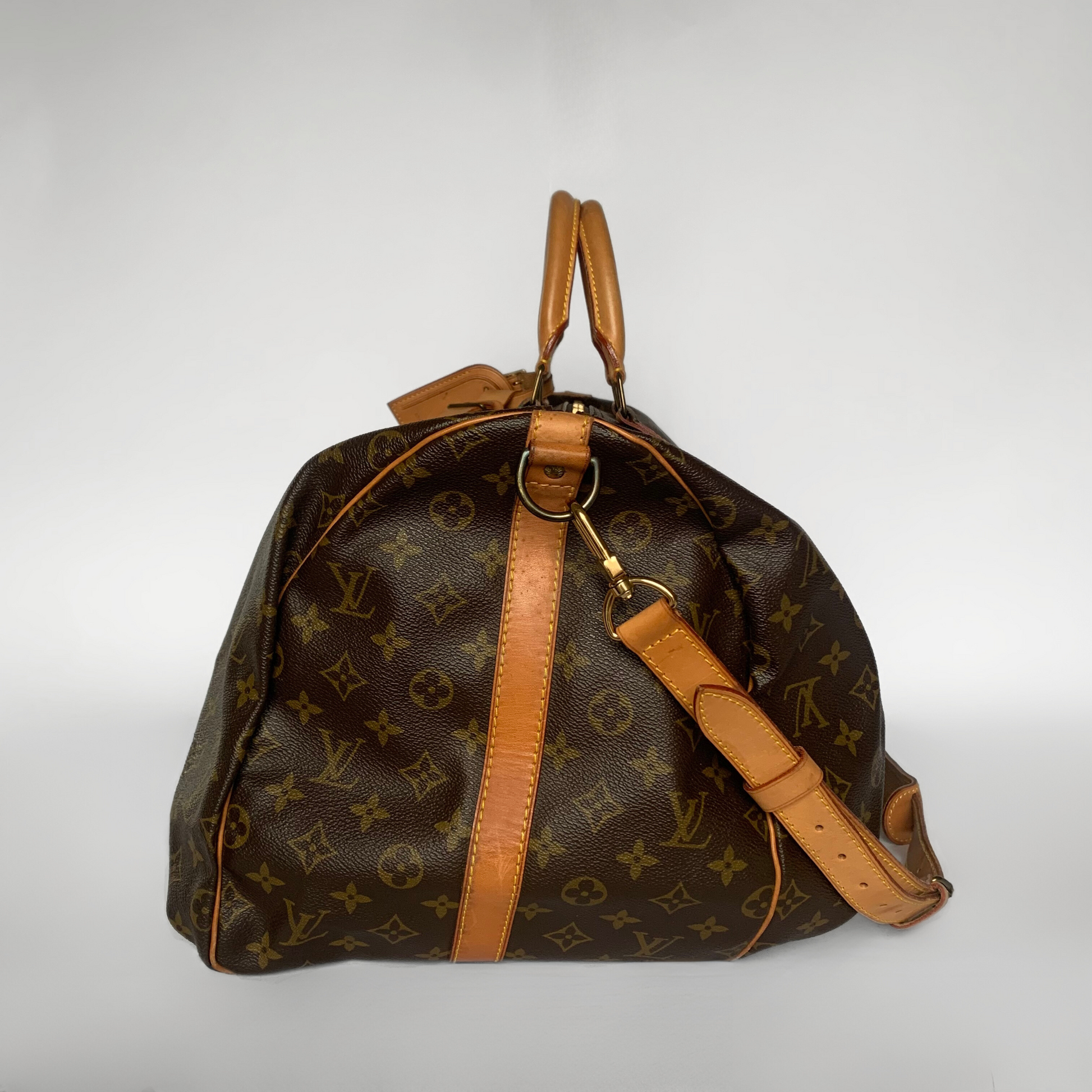 Louis Vuitton Louis Vuitton Keepall 55 Bandouli&egrave;re Monogram Canvas - Travel bags - Etoile Luxury Vintage