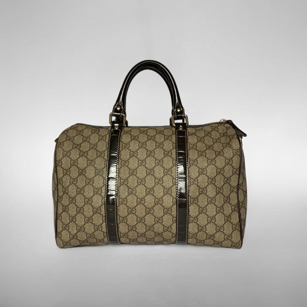 Gucci Gucci Boston Väska PVC Monogram Canvas - Handväskor - Etoile Luxury Vintage