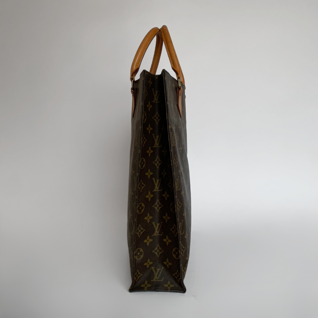 Louis Vuitton Louis Vuitton Sac Plat Monogram Canvas - Handbags - Etoile Luxury Vintage