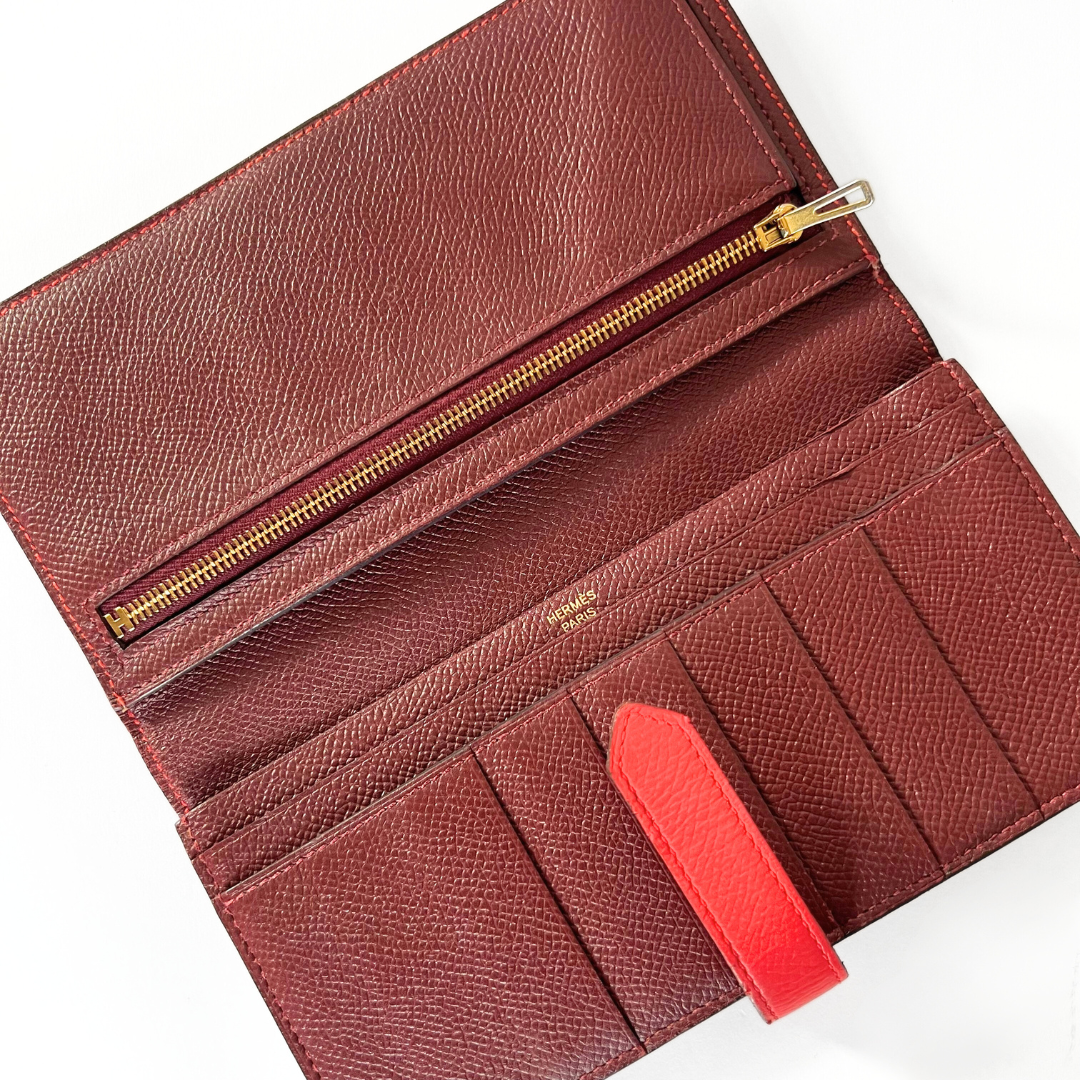 Hermès Bearn Wallet Epsom Leather