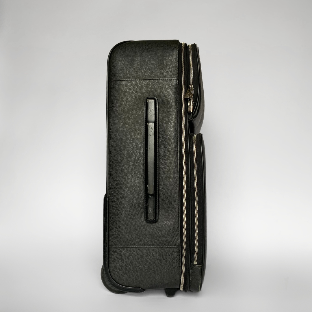 Louis Vuitton Louis Vuitton Business Suitcase Taiga Leather - suitcases - Etoile Luxury Vintage