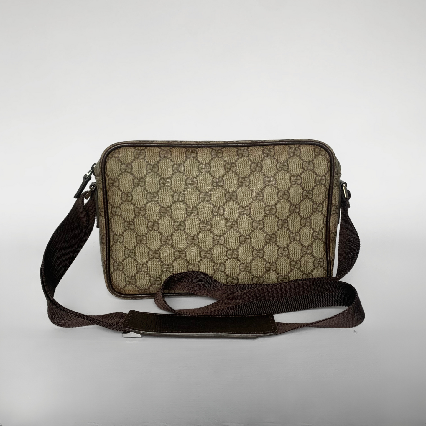 Gucci Gucci Supreme Crossbody Bag PVC - Crossbody laukut - Etoile Luxury Vintage