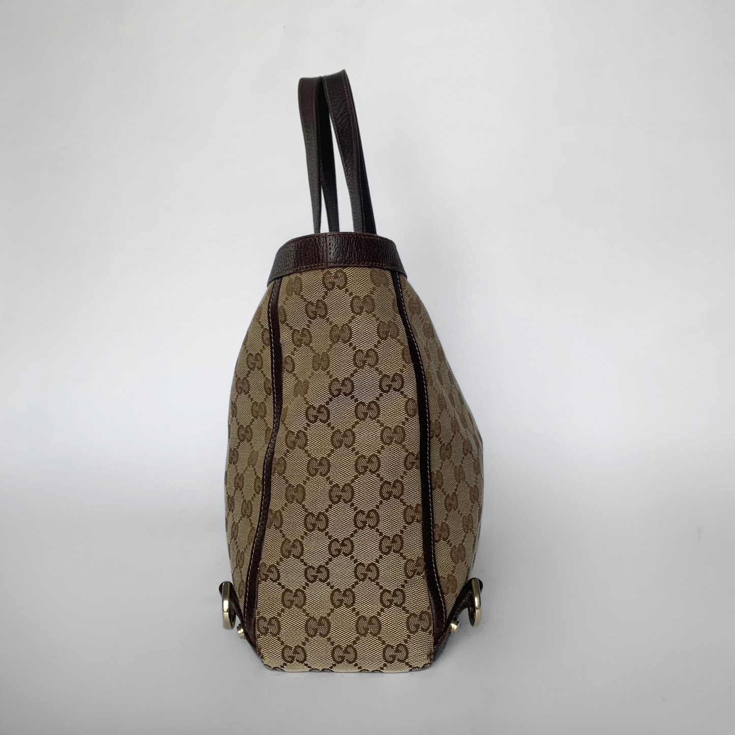 Gucci Gucci Płócienna torba na ramię Abbey - Torebki - Etoile Luxury Vintage
