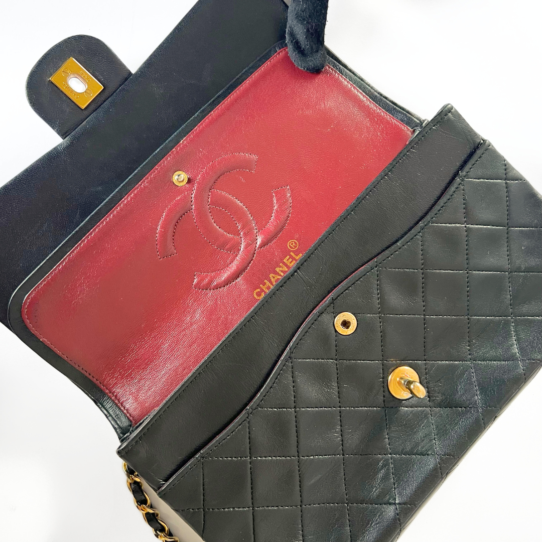 Chanel Classic Flap Bag Lille lamskind læder