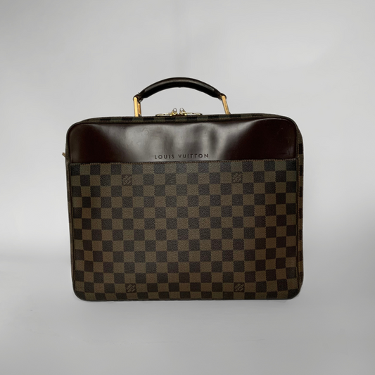 Louis Vuitton Louis Vuitton Porte Ordinador Savana Damier Ebène Canvas - Handbags - Etoile Luxury Vintage