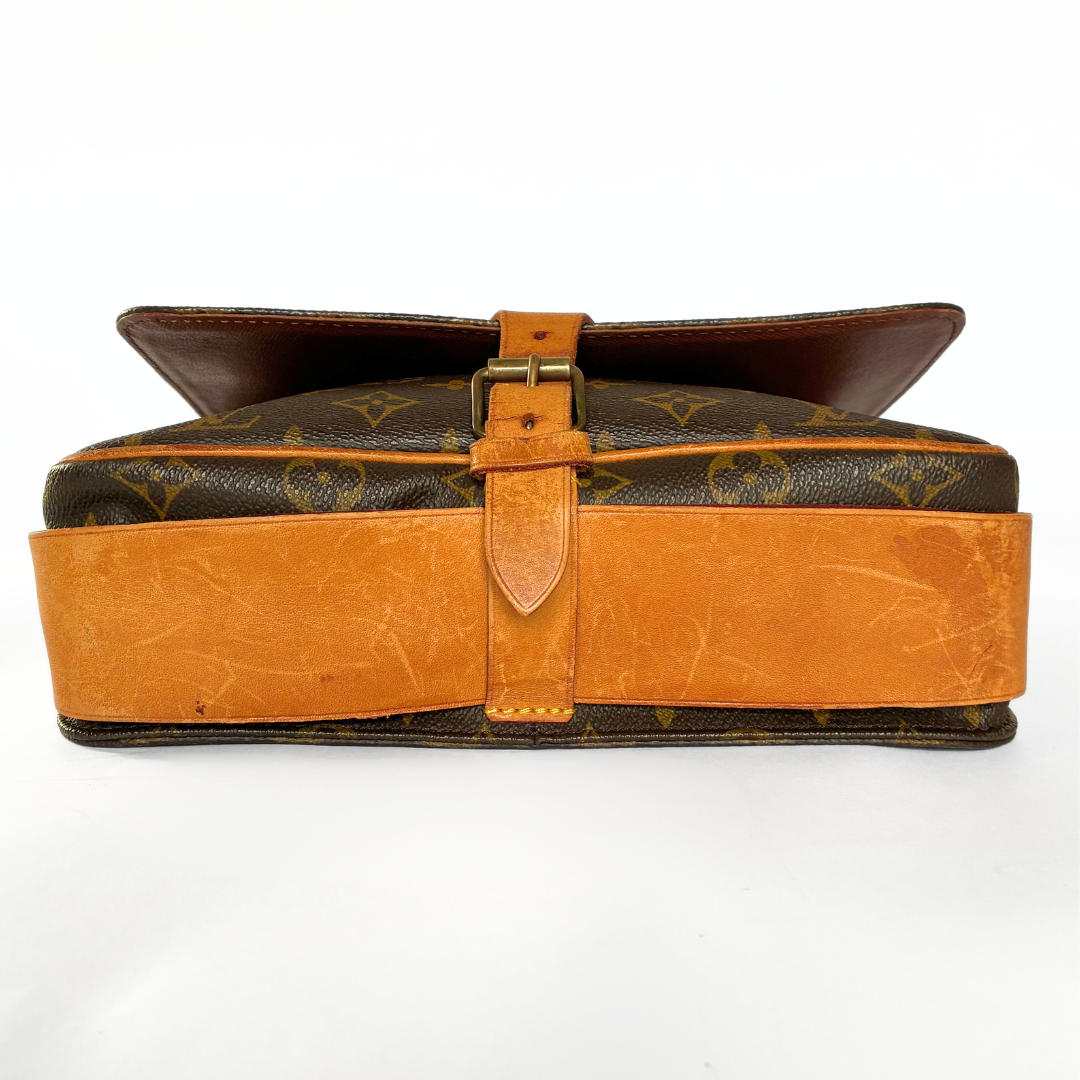 Louis Vuitton Cartouchière PM Monogramm Leinwand