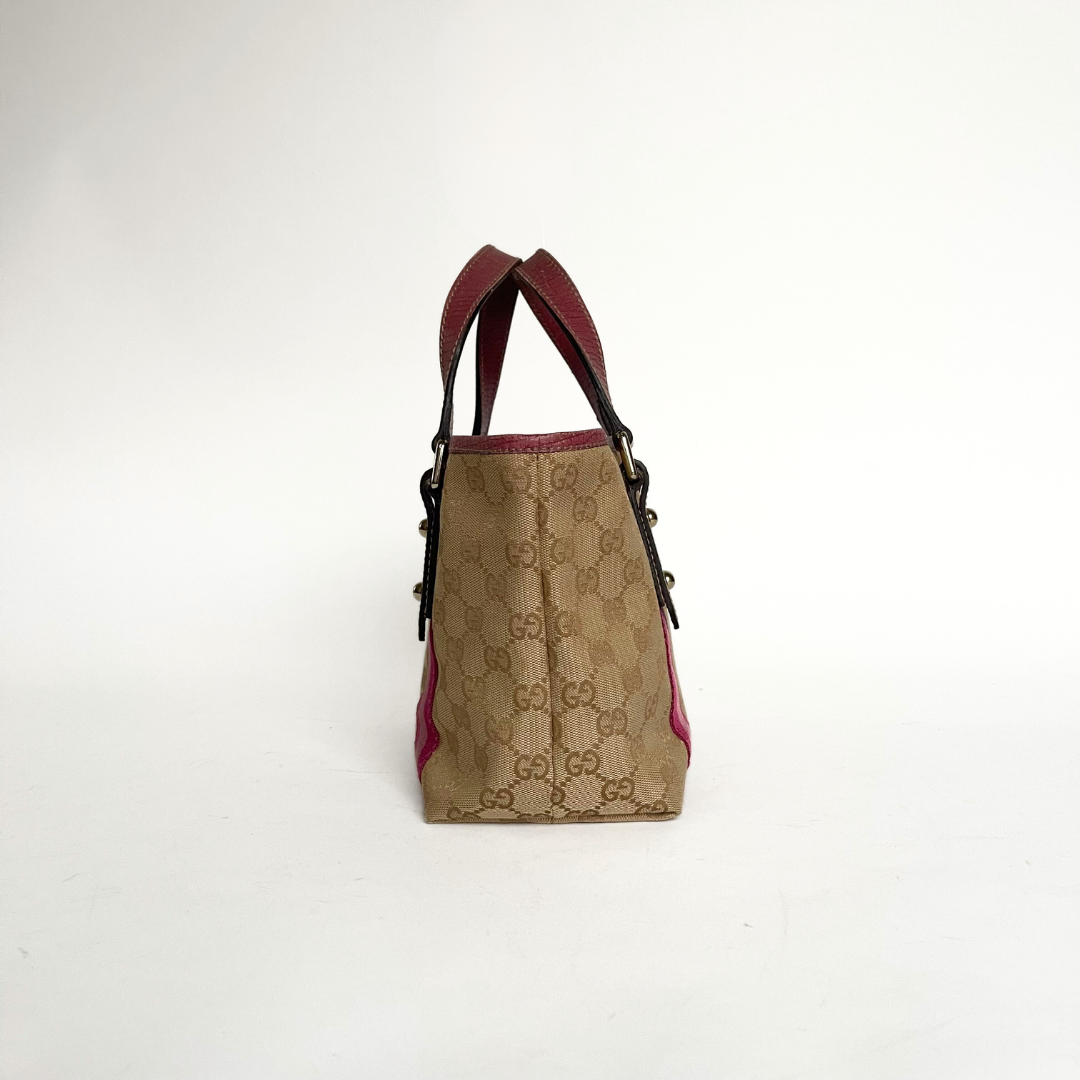 Gucci Gucci 2way Shopper Monogram Canvas - Handbags - Etoile Luxury Vintage