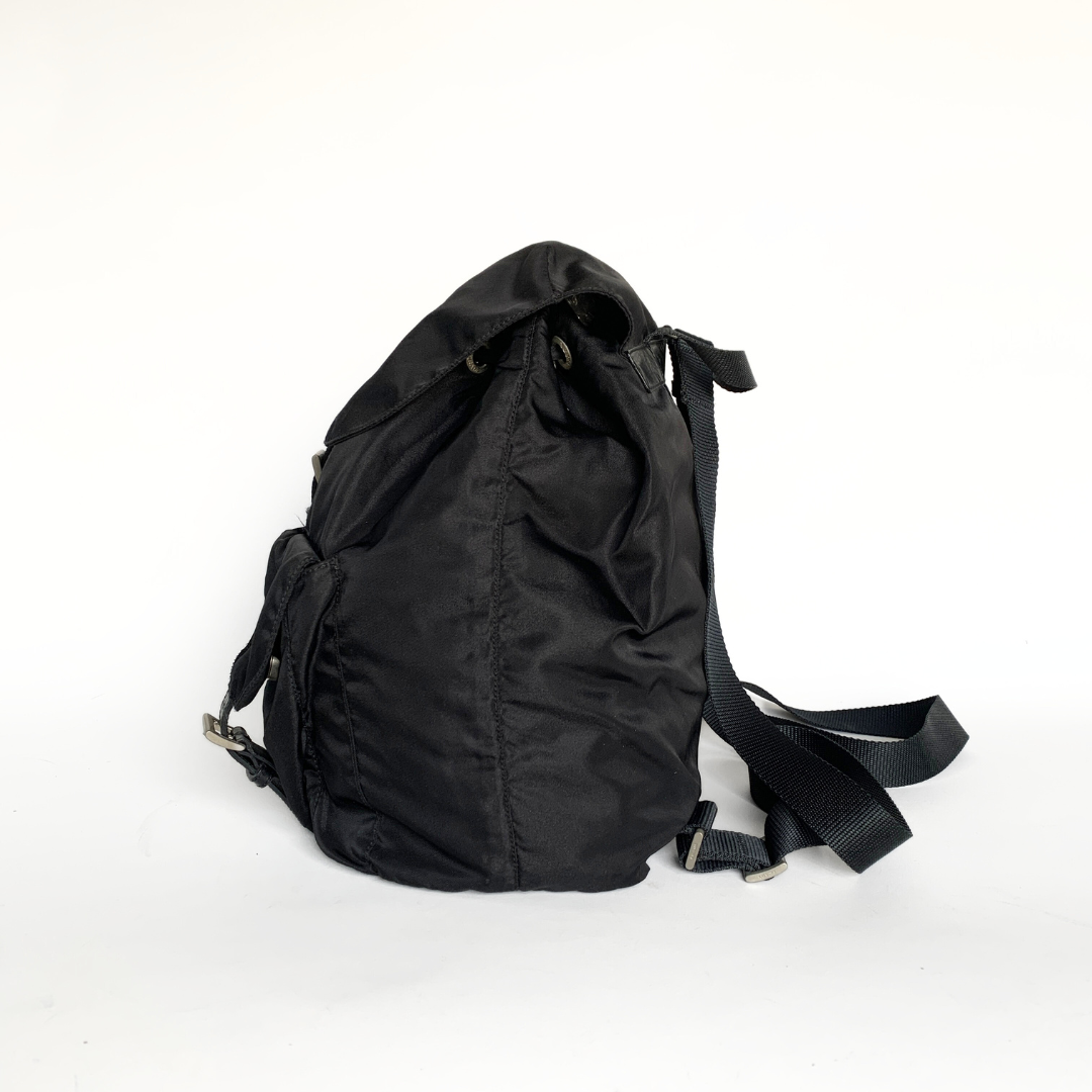 Prada large online nylon backpack