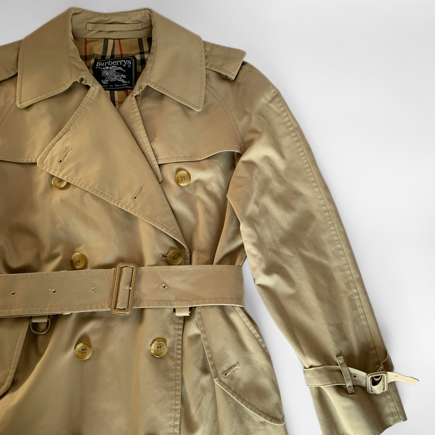 Burberry Burberry Trench Coat Cotton - Clothing - Etoile Luxury Vintage