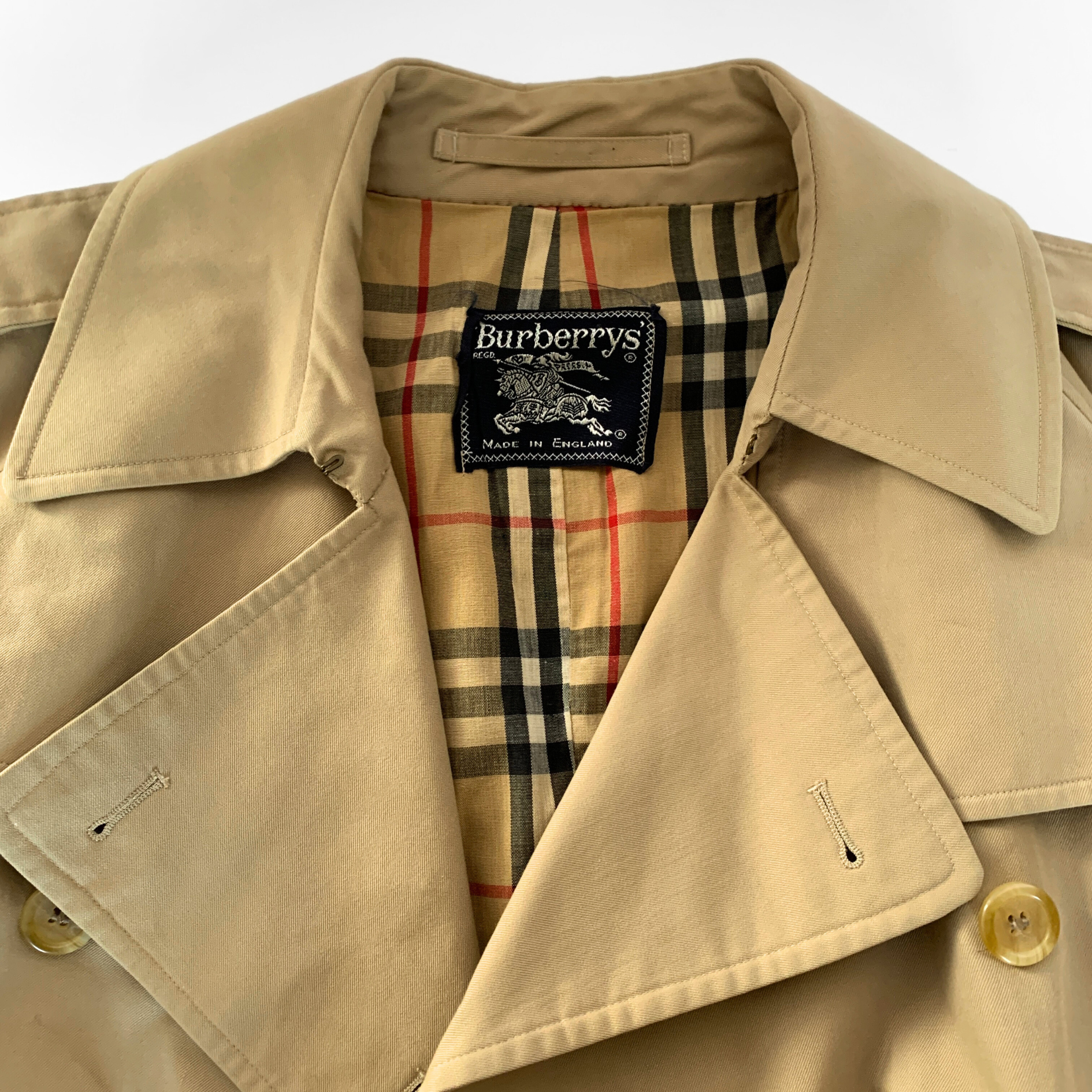 Burberry Burberry Trench Coat Cotton - Clothing - Etoile Luxury Vintage