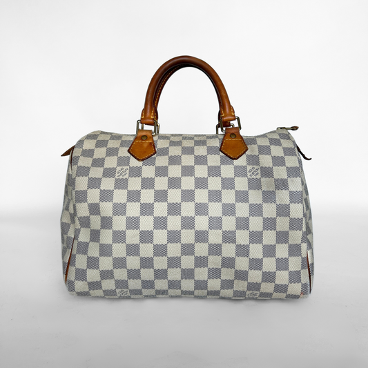 Louis Vuitton Louis Vuitton Speedy 30 Damier Azur - Håndtasker - Etoile Luxury Vintage