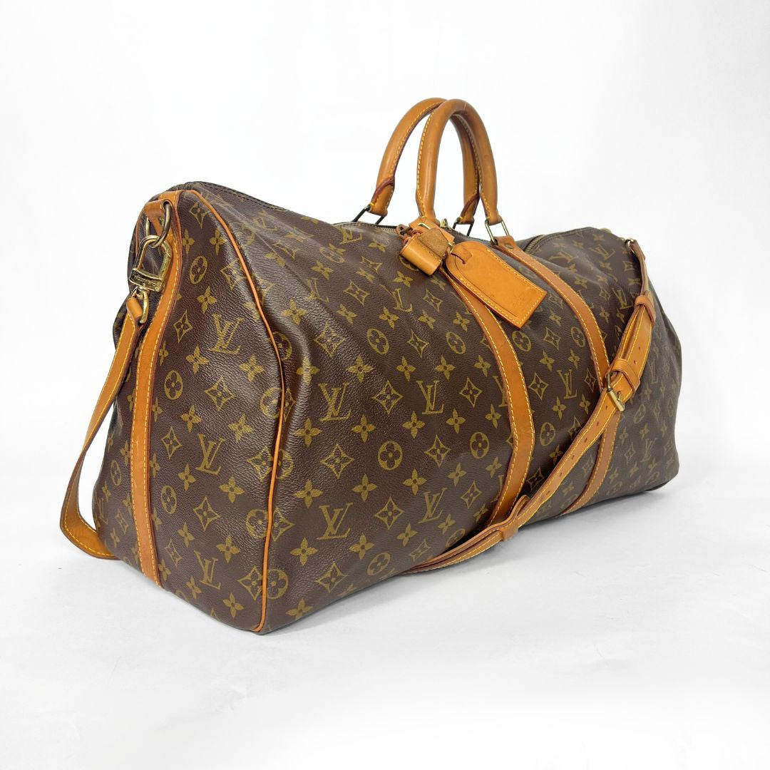 Louis Vuitton Louis Vuitton Keepall 60 Bandoulière-Monogramm-Canvas - Reisetaschen - Etoile Luxury Vintage