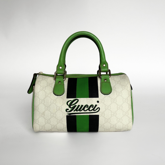 Gucci, Bags, Gucci Sherry Line Boston Bag Speedy 2 Way Satchel