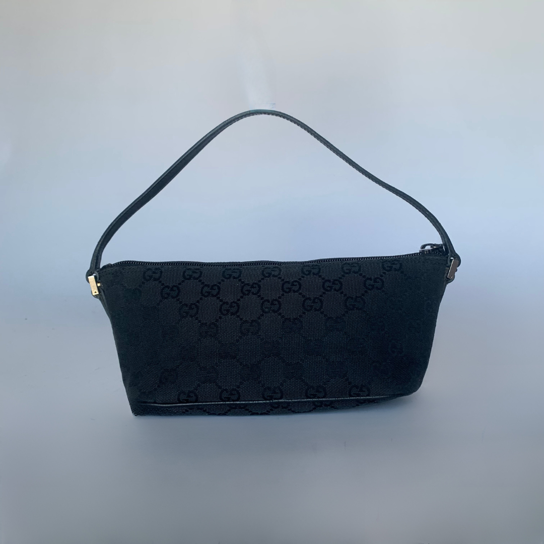 Gucci Gucci Boot Pochette Monogramdoek - Handtassen - Etoile Luxury Vintage