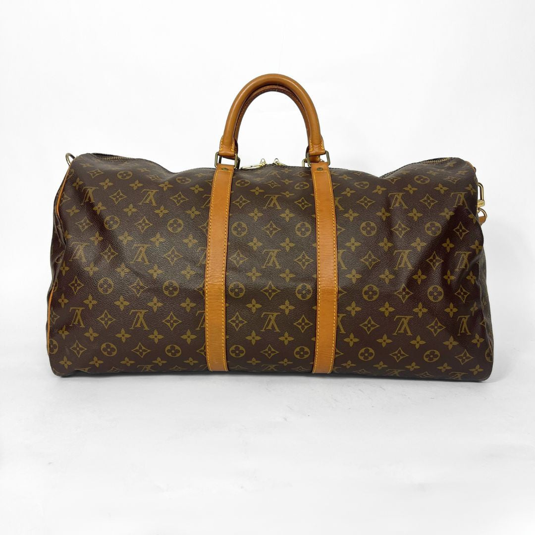 Louis Vuitton Louis Vuitton Keepall 60 Bandoulière-Monogramm-Canvas - Reisetaschen - Etoile Luxury Vintage