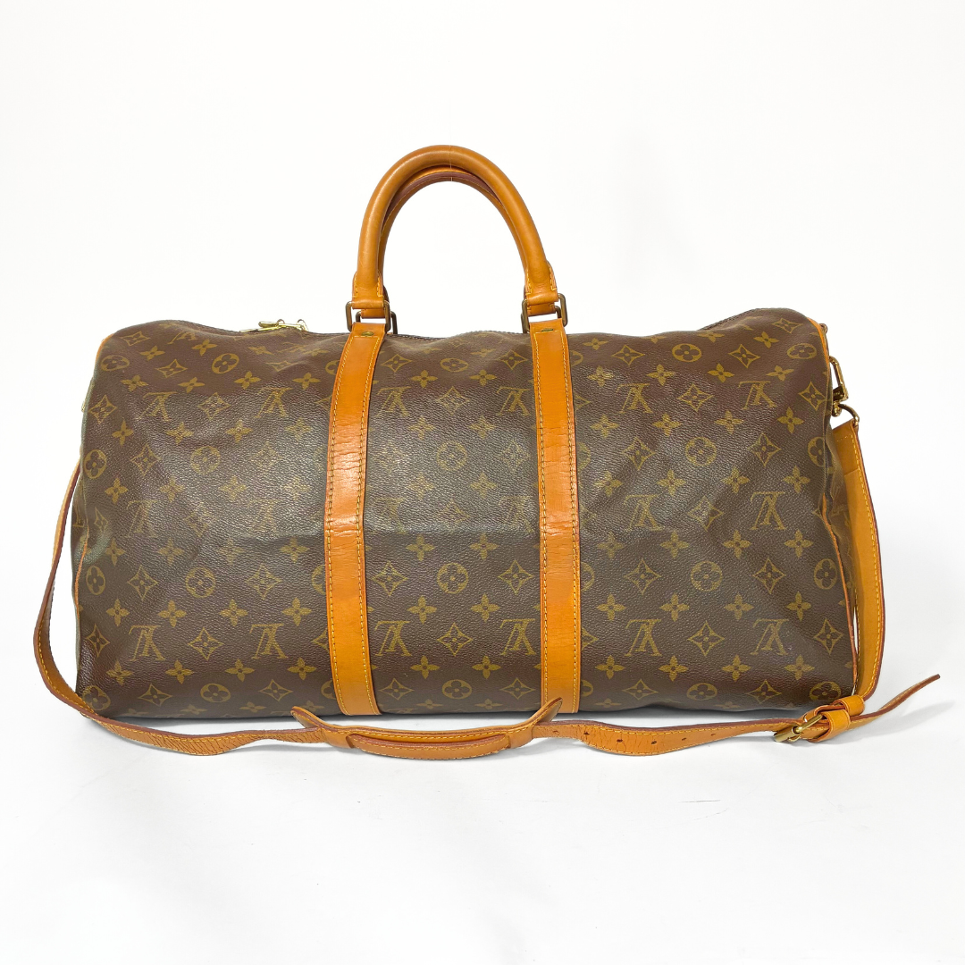 Louis Vuitton Keepall 50 Bandoulière Monogram Canvas