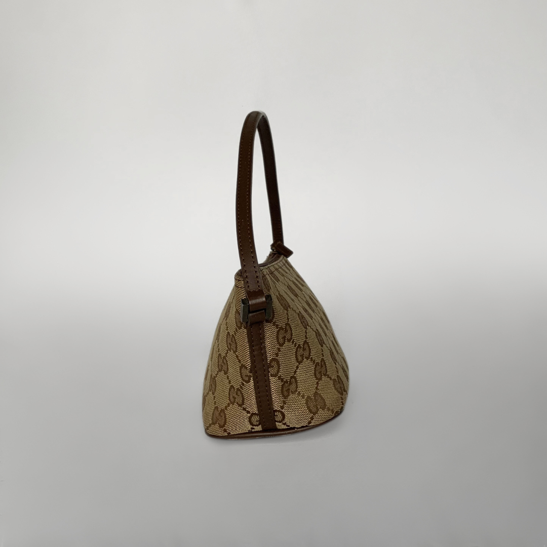 Gucci Gucci Boat Pochette Monogram Canvas - Shoulder bag - Etoile Luxury Vintage
