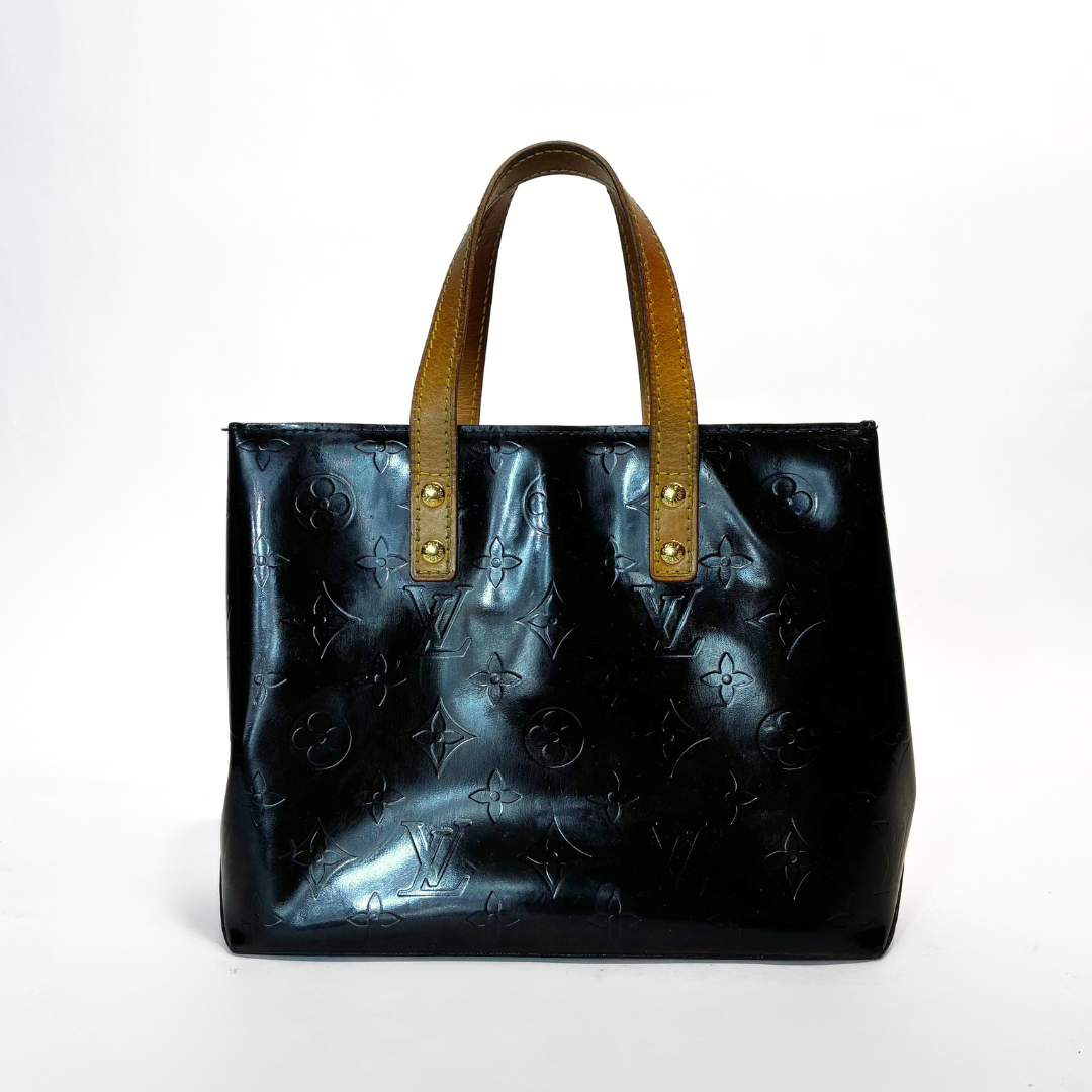Louis Vuitton Reade PM Black Vernis Leather