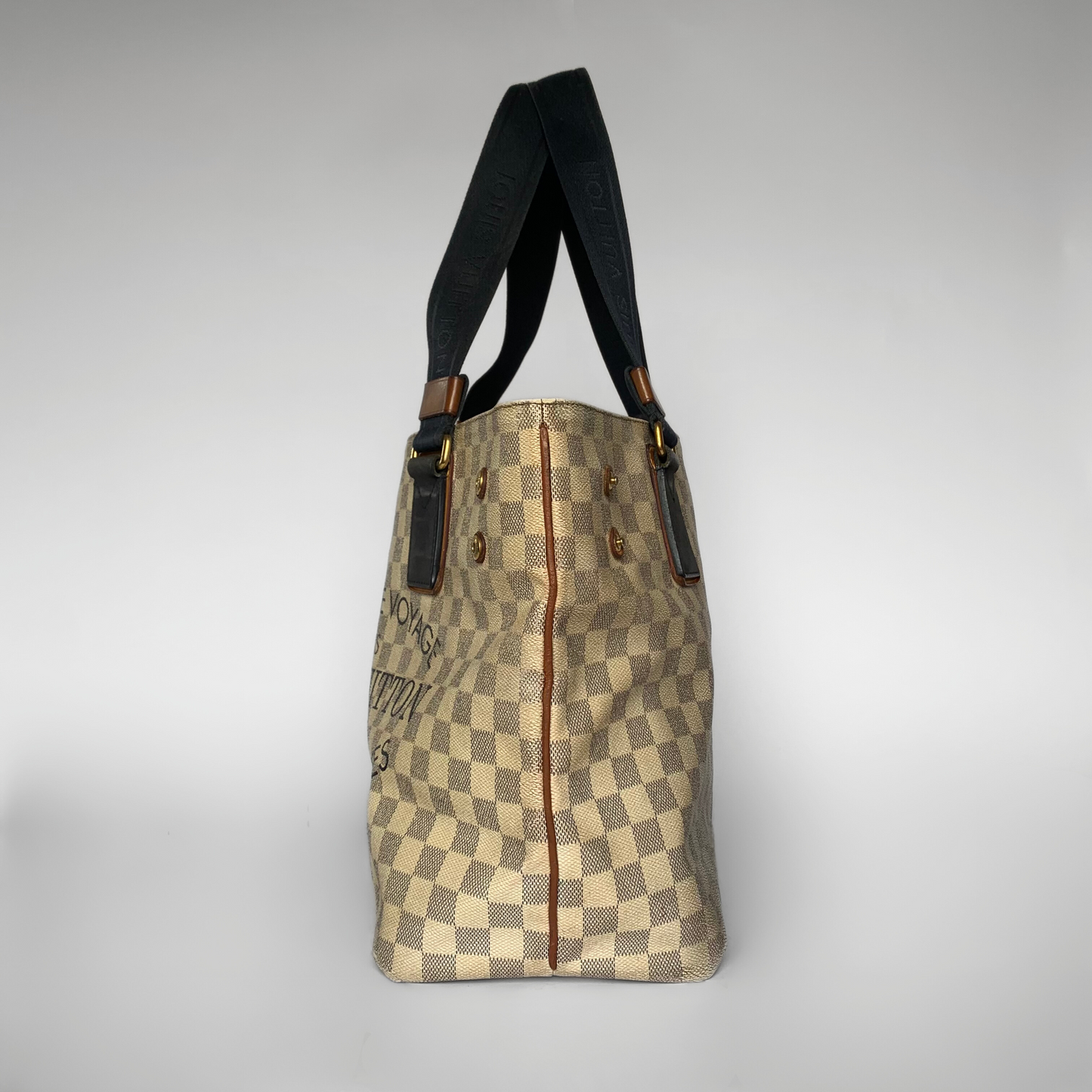 Louis Vuitton Louis Vuitton Soleil Tote Damier Azur Canvas - Håndtaske - Etoile Luxury Vintage