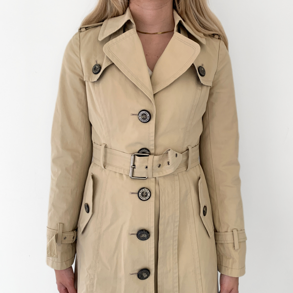 Burberry blue label trench shops coat