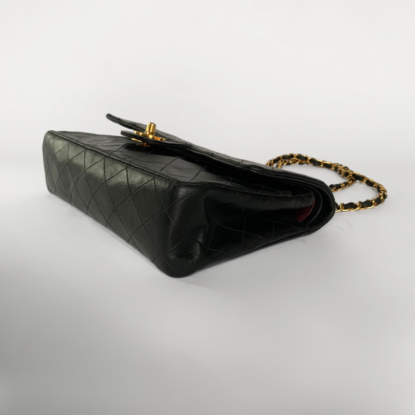 Chanel Chanel Klassiek dubbel Flap Bag Medium Lamsleer - Handtassen - Etoile Luxury Vintage