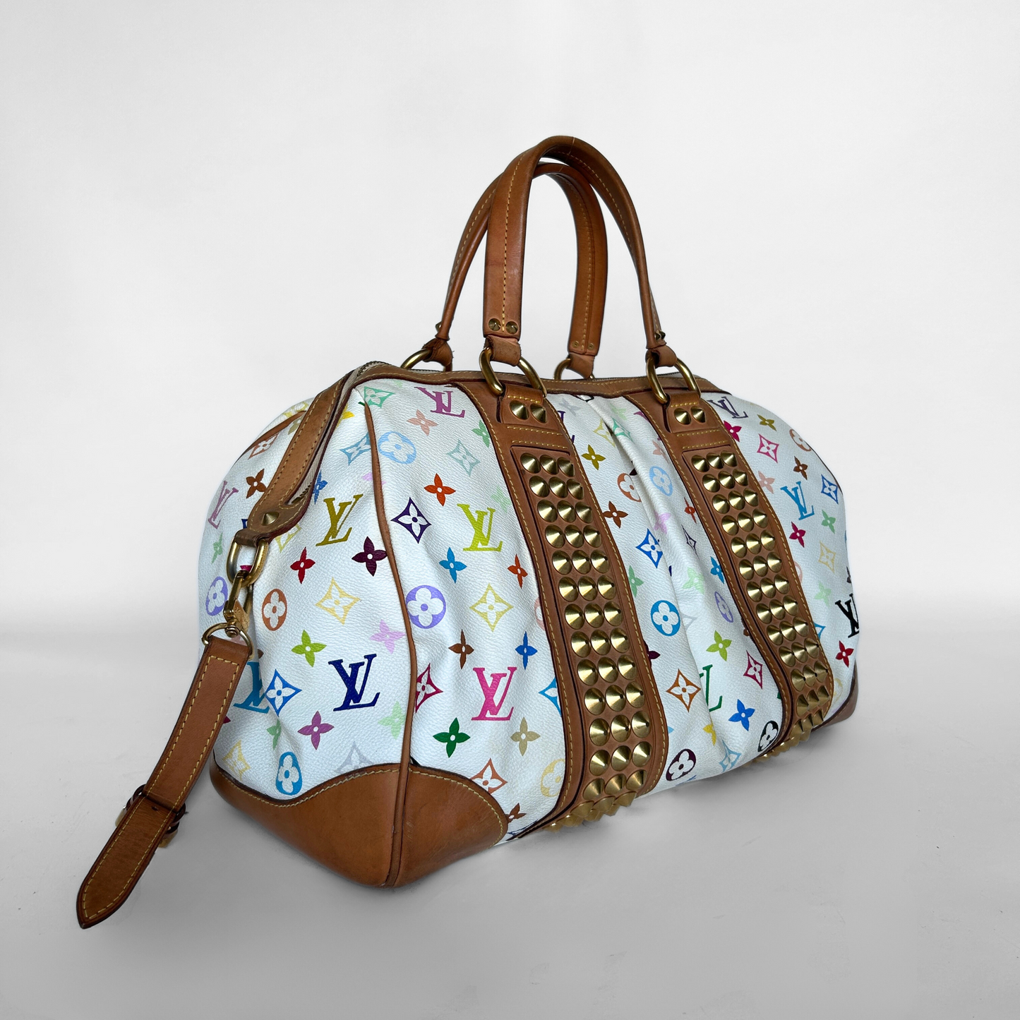 Louis Vuitton Louis Vuitton Courtney MM Multicolor Canvas - Handbags - Etoile Luxury Vintage