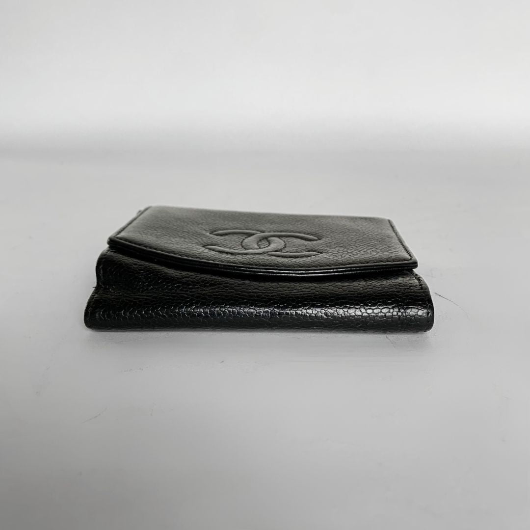 Chanel Chanel Portafoglio CC Small Caviar Leather - portafoglio - Etoile Luxury Vintage
