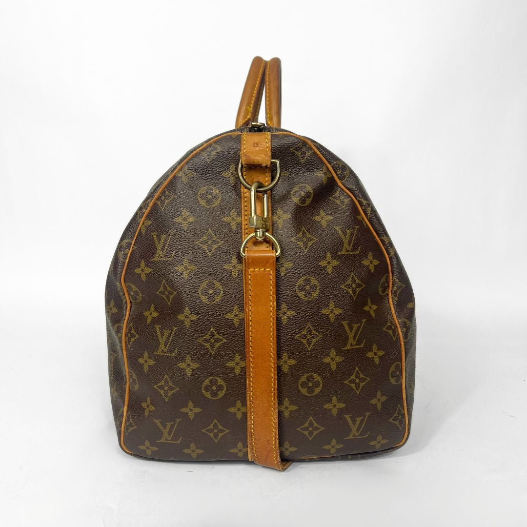 Louis Vuitton Louis Vuitton Keepall 55 Strap Monogram Canvas - Reisetaschen - Etoile Luxury Vintage