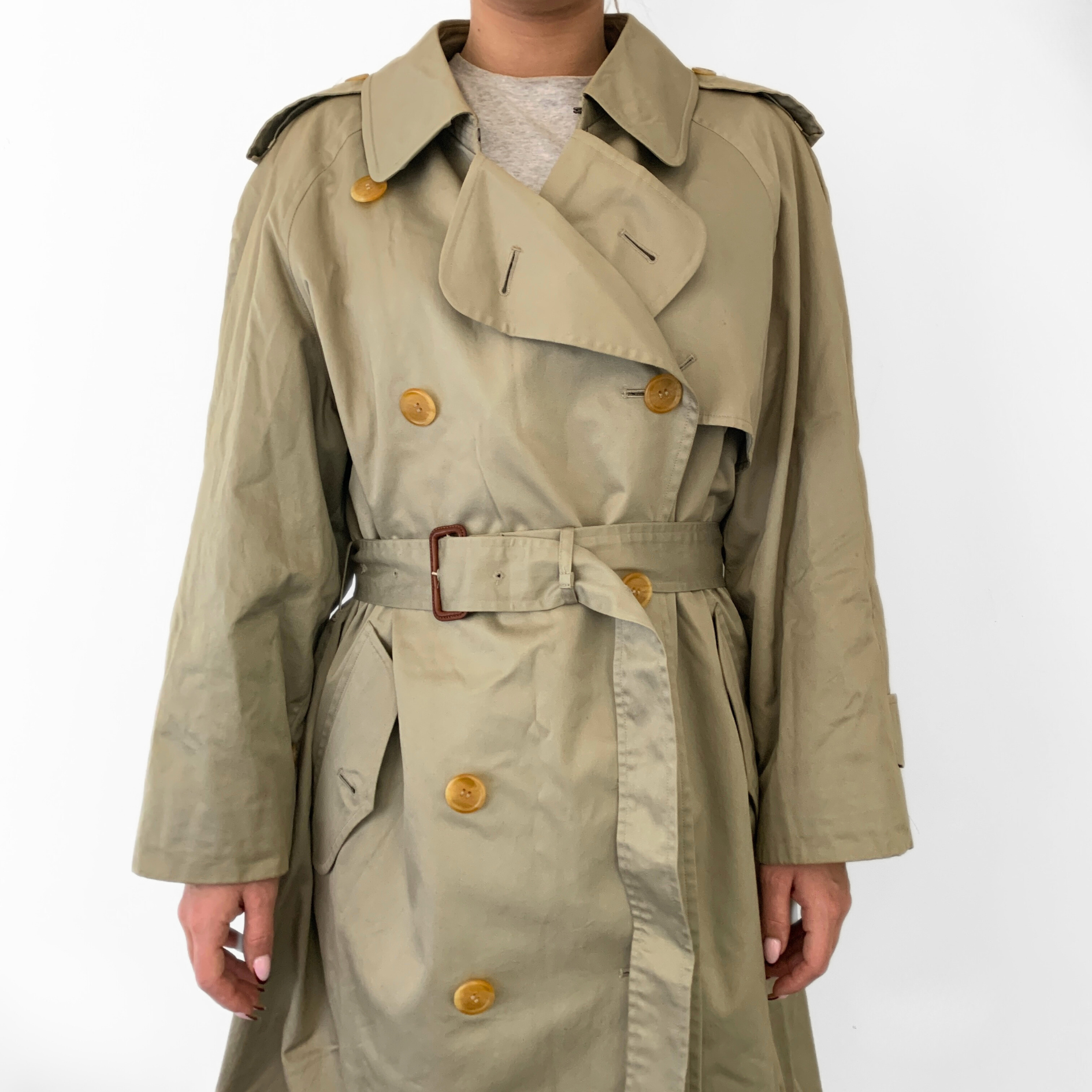 Burberry Burberry Trench Coat Cotton - Clothing - Etoile Luxury Vintage