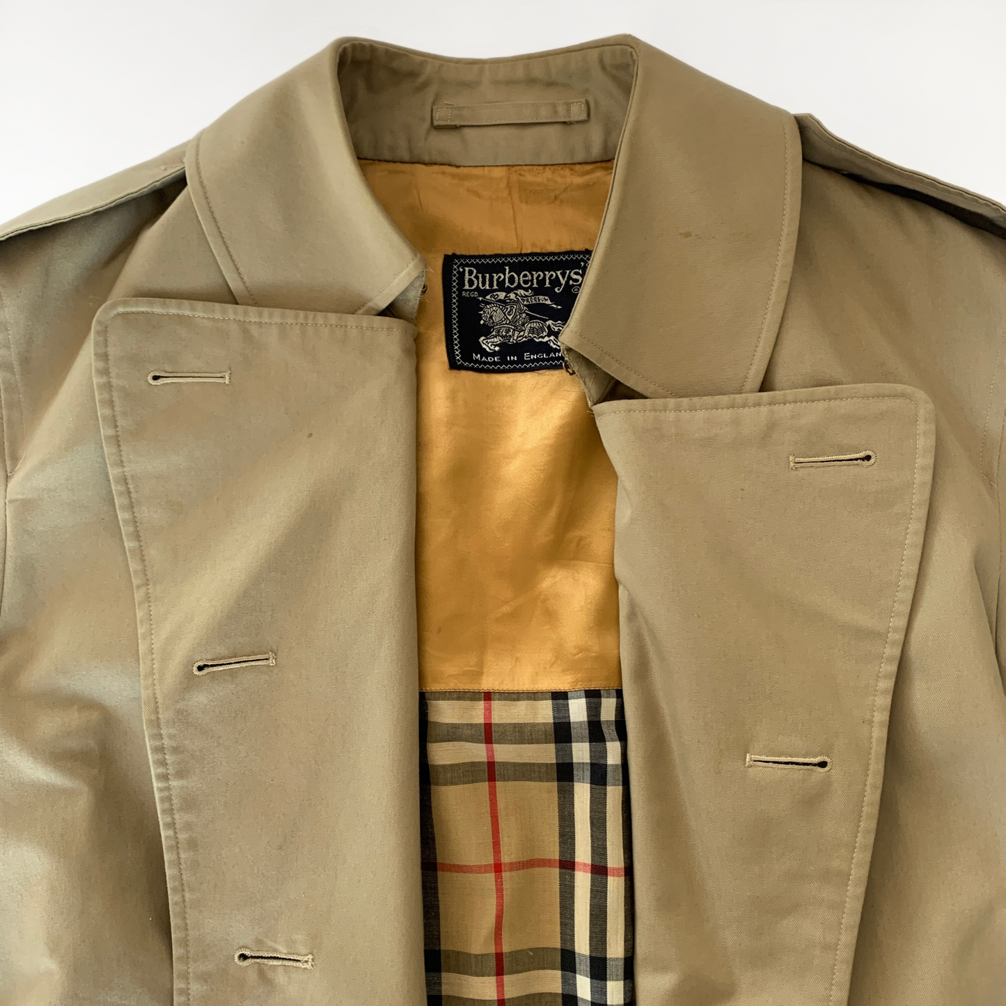 Burberry Burberry Trench Coat Cotton - Clothing - Etoile Luxury Vintage