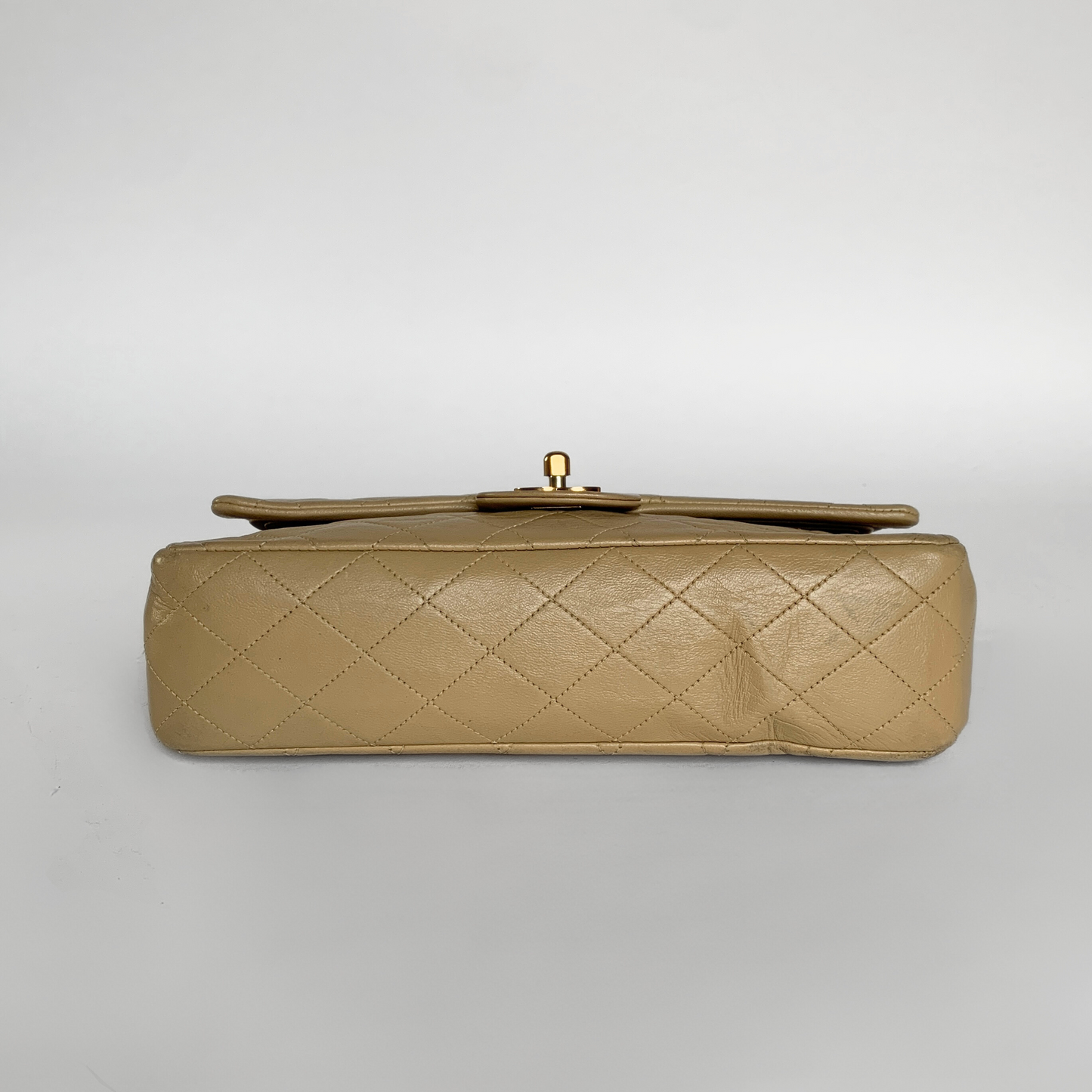 Chanel Klassisk dobbelt Flap Bag Medium lamskind læder
