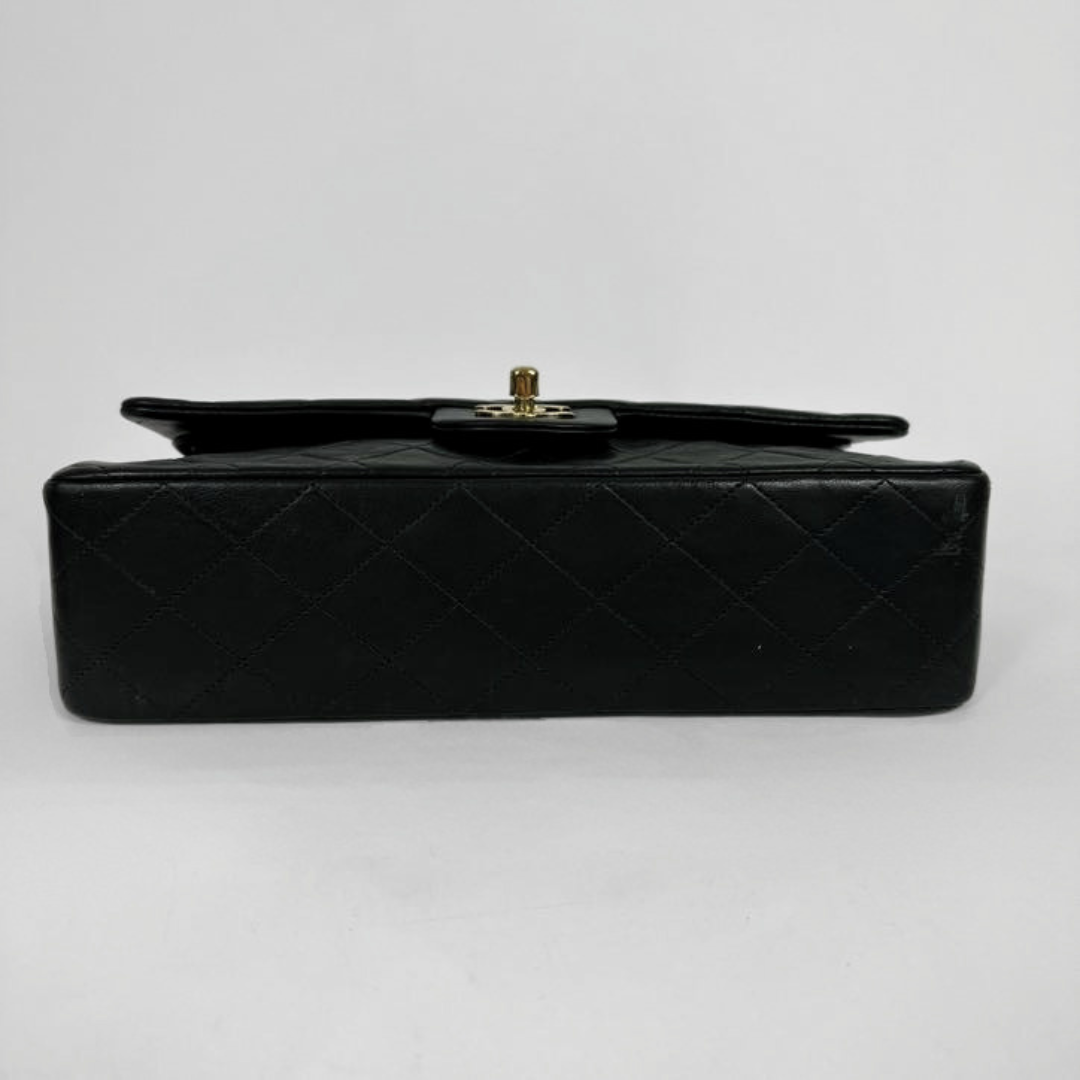 Chanel Medium Double Classic Flapbag on a light background
