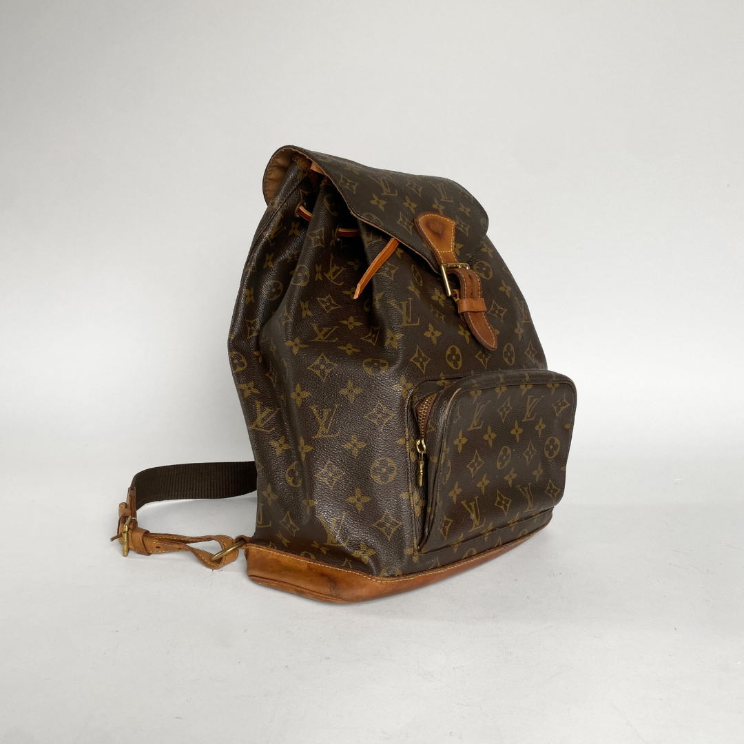 Louis Vuitton Louis Vuitton Montsouris GM Monogram Canvas - Backpacks - Etoile Luxury Vintage