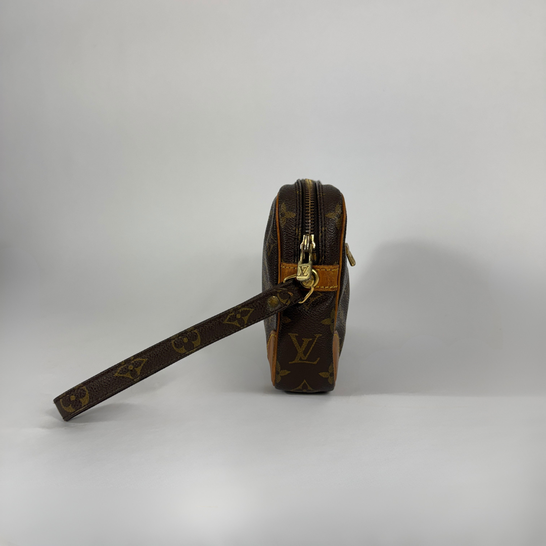 Louis Vuitton Louis Vuitton Clutch Marly Dragonne Monogram Canvas - Handbags - Etoile Luxury Vintage